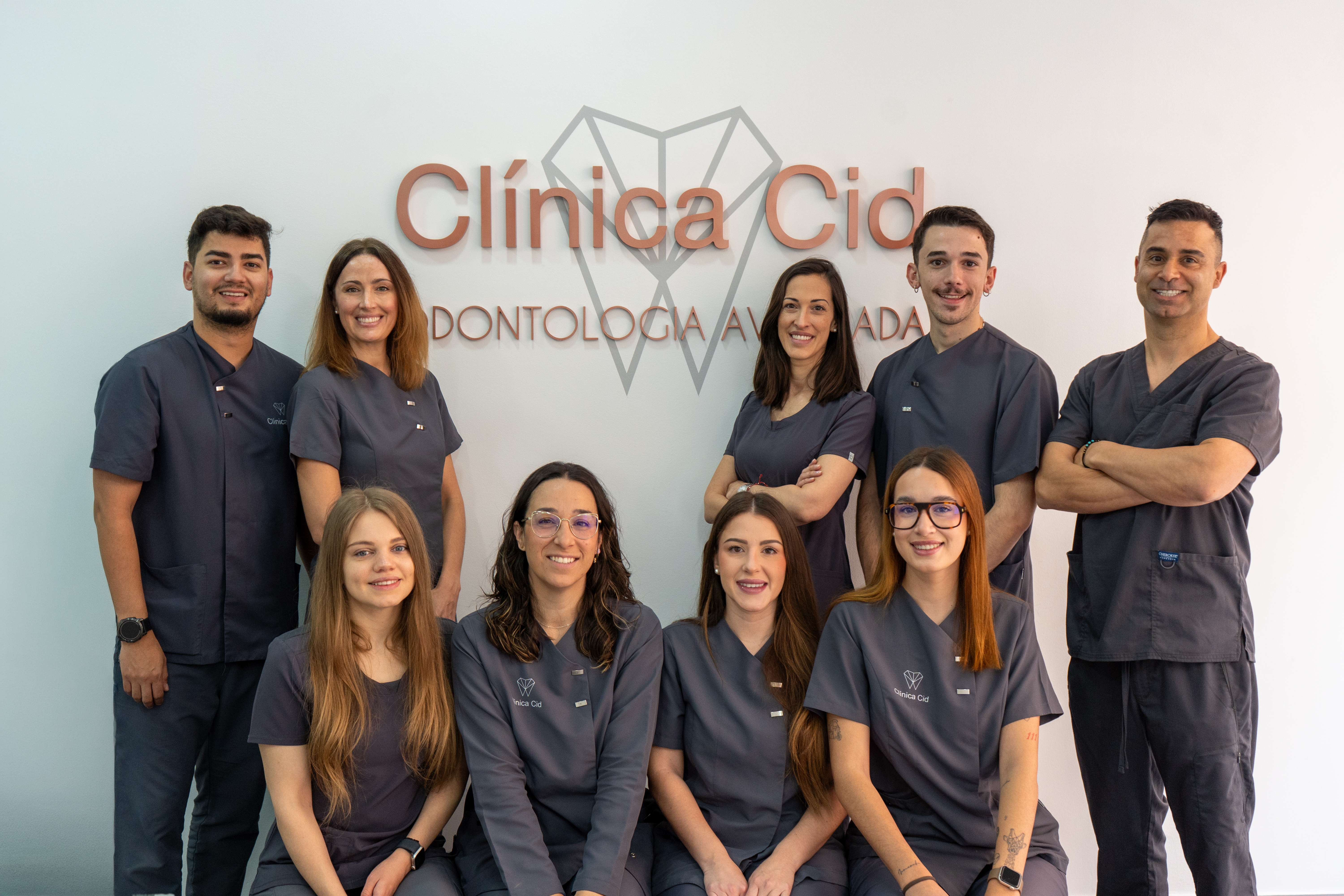 Todo el equipo de la Clínica Dental CID Alcoy